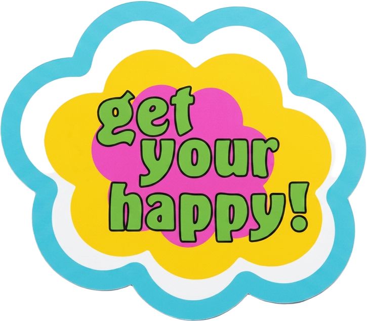 Get Your Happy! emblem